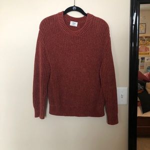 Wilfred/Aritzia Rust Chenille Sweater